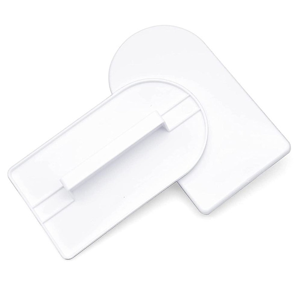 Pack Fondant Smooth Polishers För Dekoration Av Kakor Sockerhantverksskrapa Kakyta Nivåverktyg Diy Bakverktyg