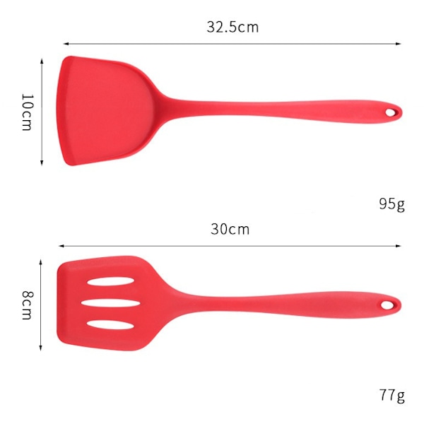 Silikon stekspade - Grön