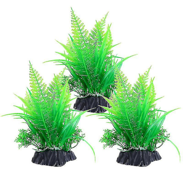 3 stk. Akvariegræs