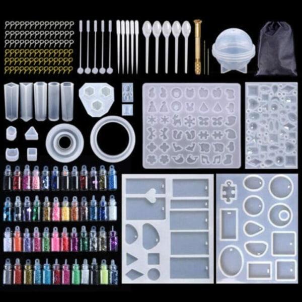 Diy Clear Silicone Resin Set (284 st)