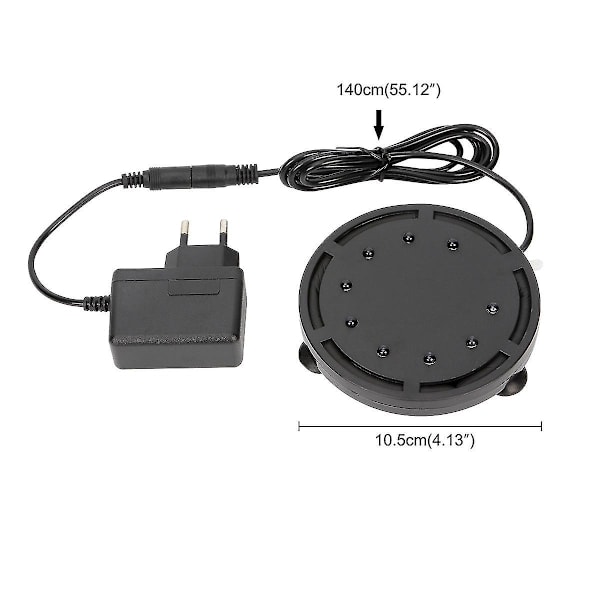Akvarium Boblelampe Med LED Luftpumpe Til Skildpadde Dekoration