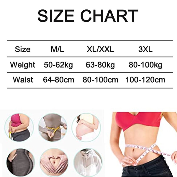 1 kpl naisten muotoiluvaatteita Tummy Control korkeavyötäröinen Power Short (tavallinen ja plus-kokoinen) (ML）