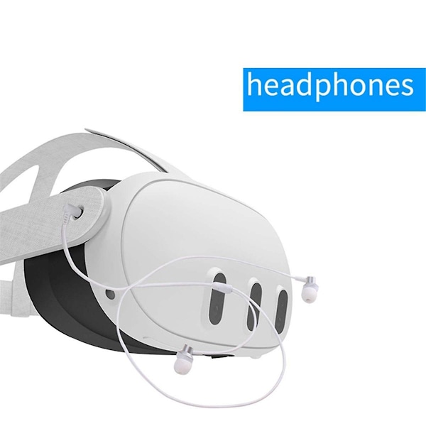 Hörlurar för Quest 3 VR Headset Tillbehör
