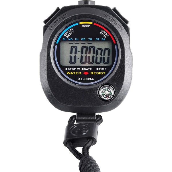 Digital stoppeklokke Timer - Intervall Timer Med Stor Display