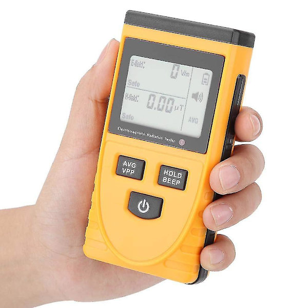 Elektromagnetisk Strålningsmätare Digital Elektromagnetisk Strålningsdetektor Emf-mätare Räknare Dosimeter Testare