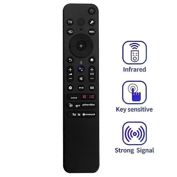 Ersättningsfjärrkontroll RMF-TX810U för TV-fjärrkontroll för de flesta Yalo
