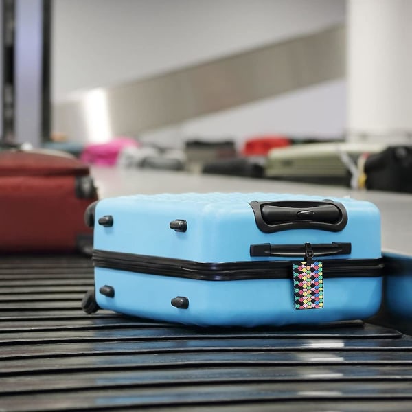 Bagasjemerke, håndveskemerke Silikon bagasjemerke, bagasjemerke, forhindre tap av bag og koffert