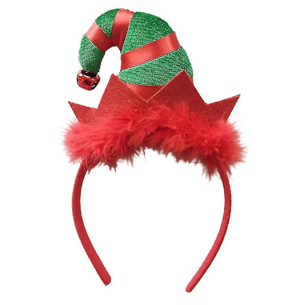 Festival Hodebånd Fjær Elf Hatt Hårbånd Juler Ferie Party Favors