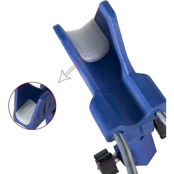 2 stk Fiske Stang Holder, 360 Justerbar Rustfritt Stål Fiske Stang Holder, Stang Holder