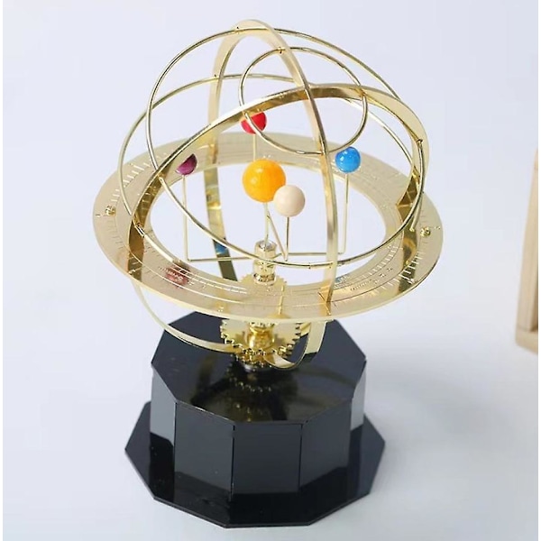 Retro Grand Orrery Modell Av Solsystemet Hem Vardagsrum Sovrum Dekoration Inflyttningsfest, Födelsedagspresent, Presenter (1 St)