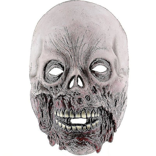 Halloween Fuld Hovedmaske Party Gyser Scary Zombie Masker_h