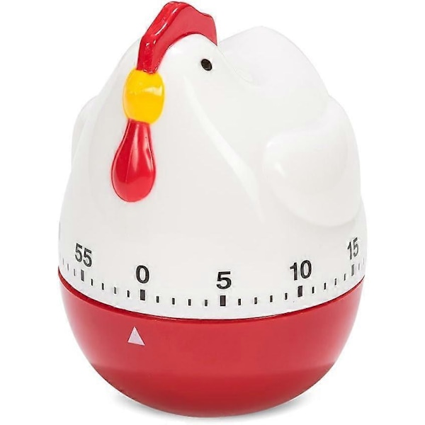Kök Timer Kyckling 9 Cm, Flerfärgad, One Size