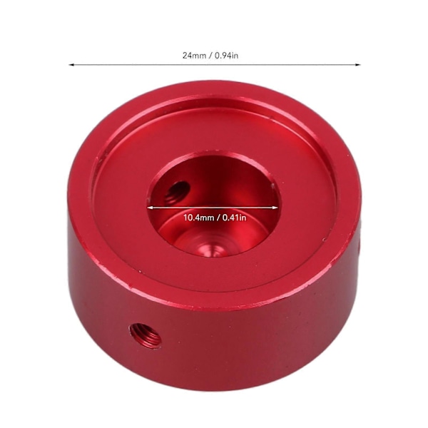 Gitarr Effektpedal Topp Aluminium Modern Gitarr Footswitch Topp Ersättning med Skiftnyckel