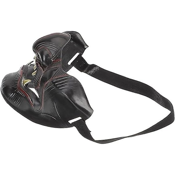 1 st Samurai Mask Ghost of Tsushima Mask Ond Demon Kabuki Samurai Oni Mask för Halloween Party Rekvisita
