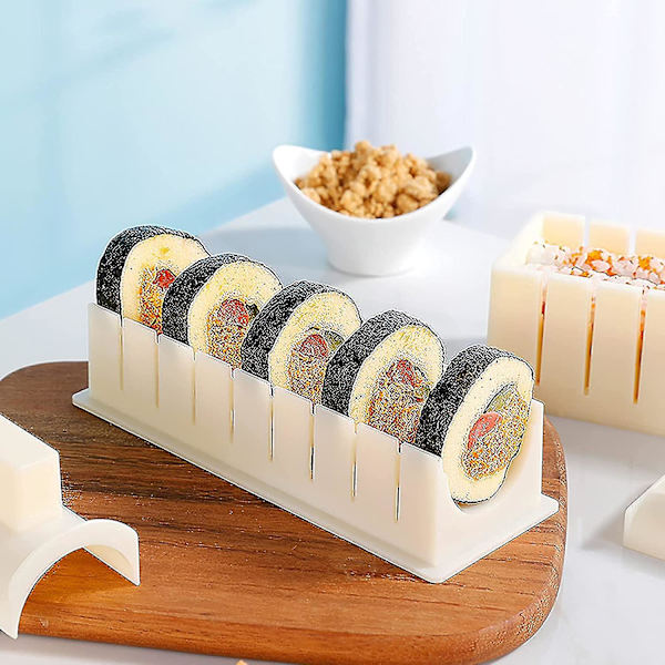 Sushi-set, 10 delar Komplett Sushi-tillverkare i Plast