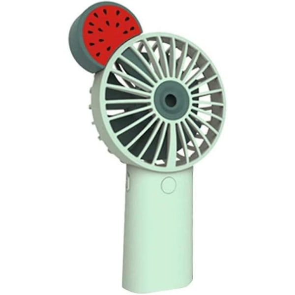 Mini Handheld Fan Kraftfullt Luftflöde Skrivbordsfläkt, Fickstorlek för Resor Kontor (Färg: B)