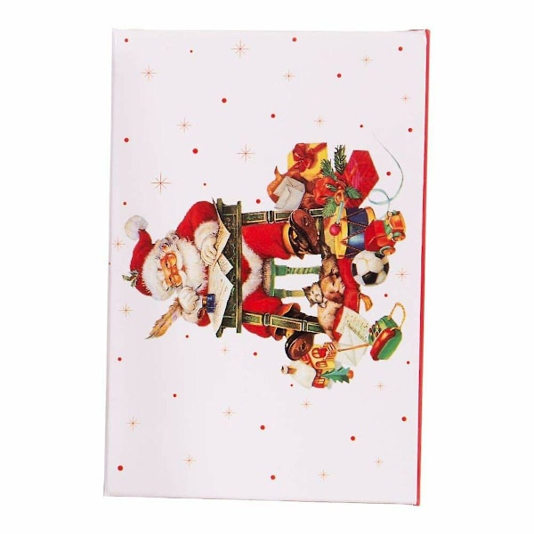 Julgranskulor Röd Flerfärgad Papperspolyfoam 7,5 x 7,5 x 7,5 cm (6 stycken)