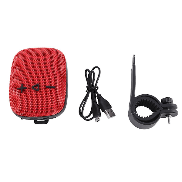 WIND3 Trådlös Bluetooth Högtalare Utomhus Cykel Fast Montering Mini Subwoofer Kort Mini Audio