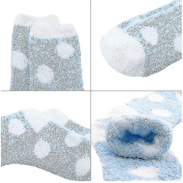 Damstrumpor Fuzzy Strumpor Mjuka Fluffy Strumpor Varma Fleece Strumpor Vintergåvor Strumpor