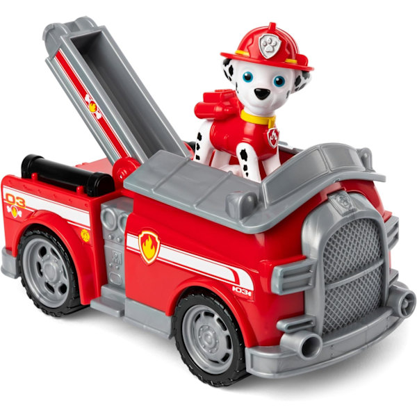 Leksaksset, Paw Patrol Räddningsfordon, Brandbilsleksak, Actionfigurer för Barn