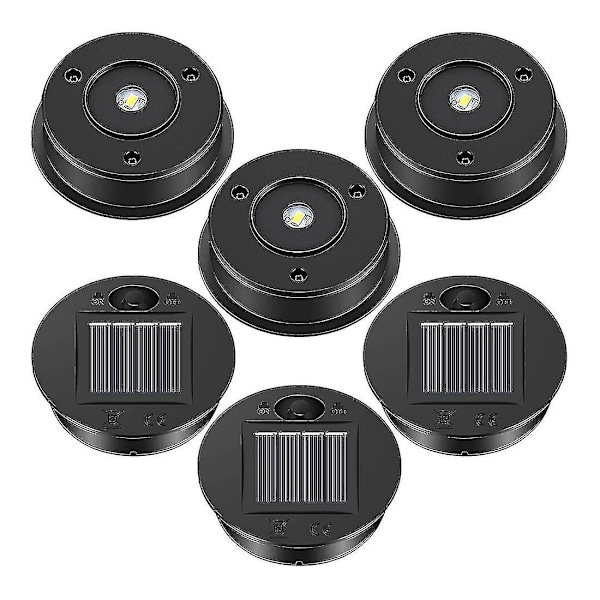 6 st solcellslampor 7 lumen solcellslykta delar kompatibel utomhus hängande