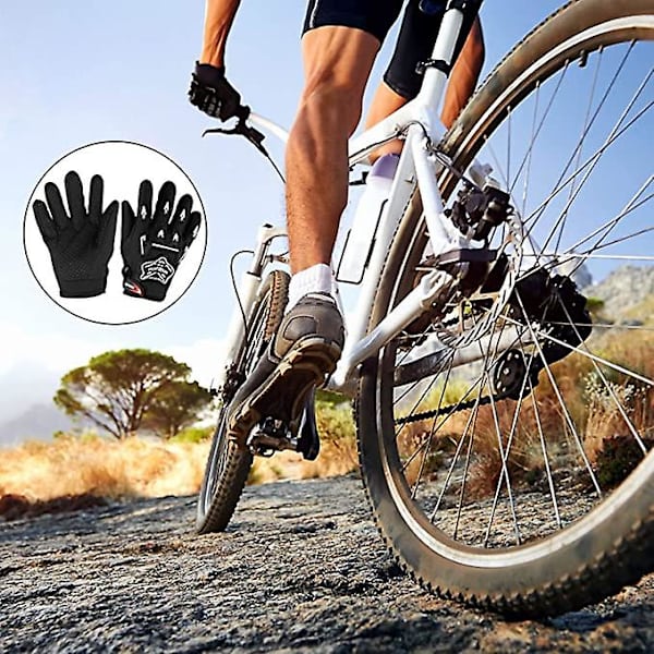 Barnens vintersporthandskar Racinghandskar Sports Power Motocrosshandskar Ridning Moto Crosshandskar Vintercykelhandskar för cykling Vandring Barn