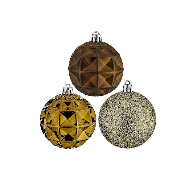 Set med julgranskulor Ø 7 cm Grön PVC (12 stycken)