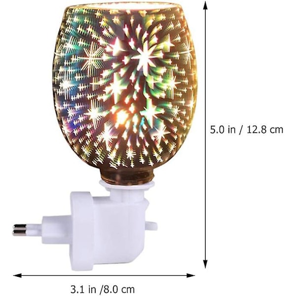 Duftlampe til vokslys med aroma