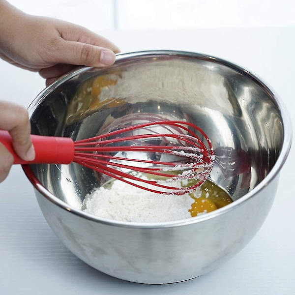 Silikone Multifunktionel Køkkenballon Piske Non-stick Silikone Æg Ballon Wire