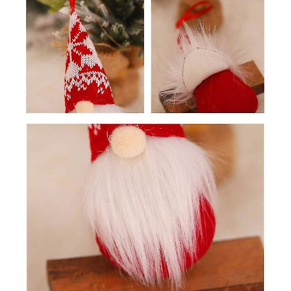Håndlavede Julealfe Pynt Ornamenter Taksigelsesdag Gave Nisser