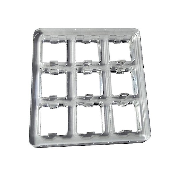 Transparent Switch Tester Bas Akryl Förvaringsdisplay För Mx Switch(9）