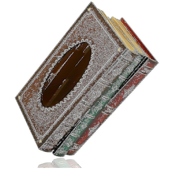 Vevnadsask, Pappershållare, Näsduk, Elegant Vevnadsdispenser För Handfat