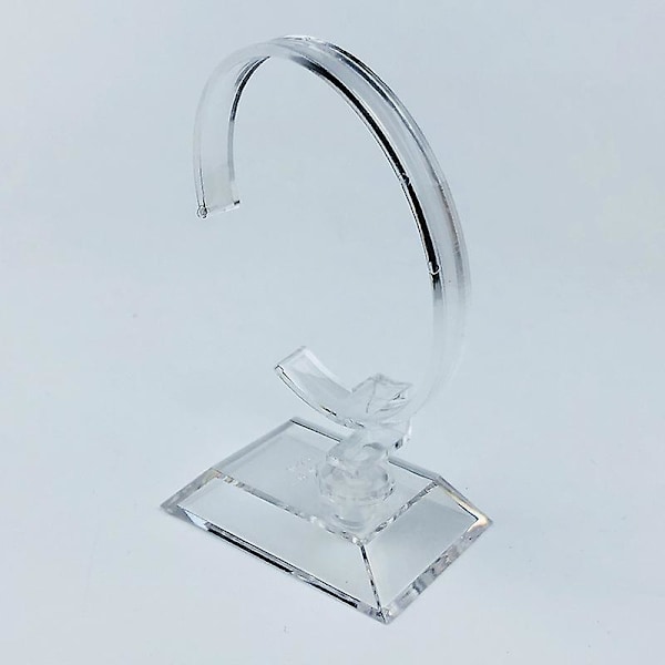 4 st Klockställ Transparent Armband Smycken Klockställ Hållare