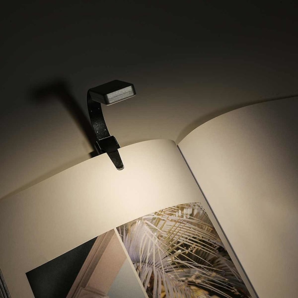 Uppladdningsbar E-bok Led-ljus För Kindle Paper USB Läslampa Clip