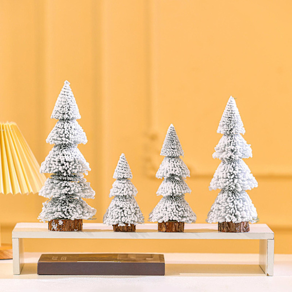 Miniatyrjulgran för skrivbord, Nyårsfest, Atmosfärsrekvisita, Toppdekoration, Konstgjord Julgranprydnad (30 cm)