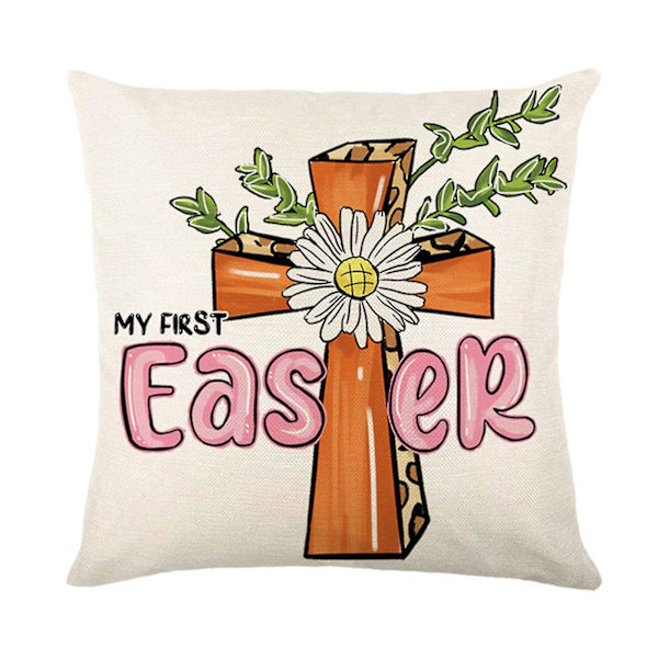 20% rabatt - påsk örngott dragkedja örngott skola hem linne 45 X 45cm kreativ 4-delad uppsättning