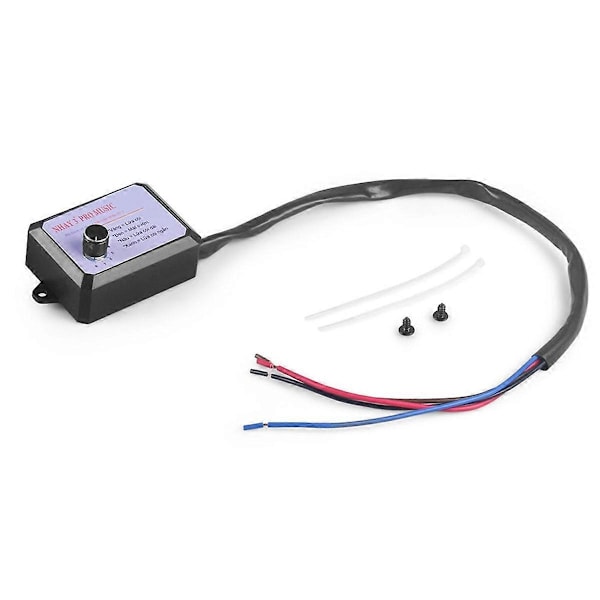 12V-24V Musikalisk Elektronisk Ljudsignalstyrenhet 3+ Pro Hornhögtalare Ljudstyrningsenhet med Volymreglage 8 Ljud