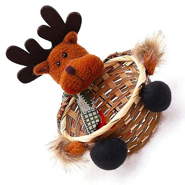 Julgodisförvaringslåda Juldekoration Ornament Elk Presentkorg