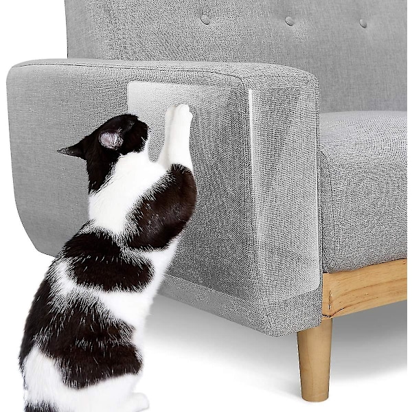 Kattklöskyddande Film, 10-pack Transparenta Soffa Skyddande Pads Möbelskydd