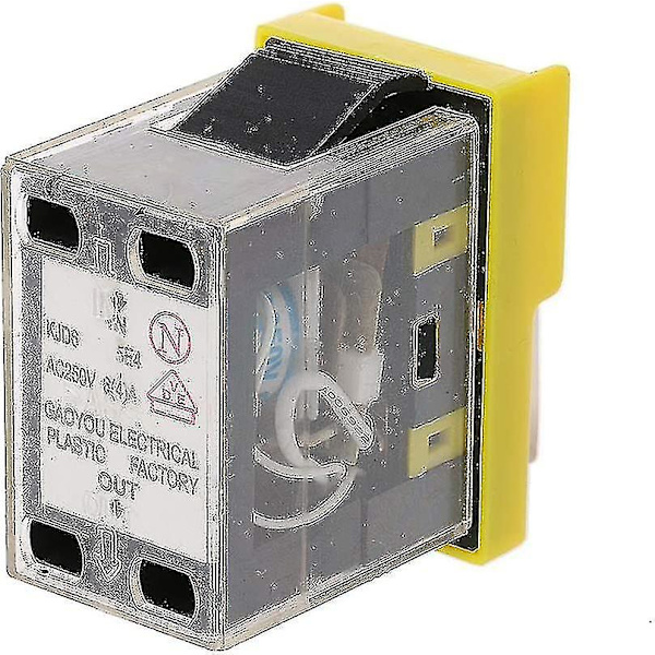 2024 Kjd6 5e4 250v Vattentät Elektromagnetisk Brytare Magnetisk Startknapp Avstängningsskydd Självlåsande Brytare Kjd20-hgbd