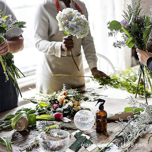 9-delt blomsterdekorasjonssett, for bukettstammeinnpakning blomsterhandler bryllup