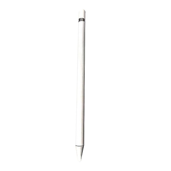 Universal Mjuk Spets Skrivkapacitiv Pekskärm Penna Telefoner Surfplatta Penna Stylus Penna Rita Touch (Vit)