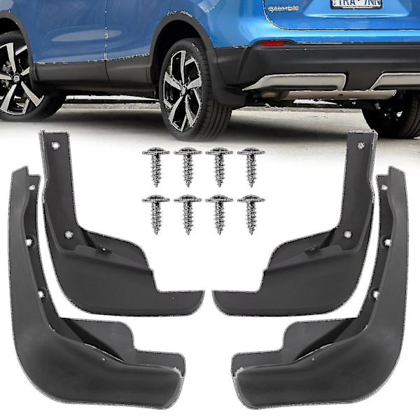 2024 Bilskärmar för Nissan Qashqai J11 2014 2015 2016 2017 2018 2019 Stänkskydd Mudflaps