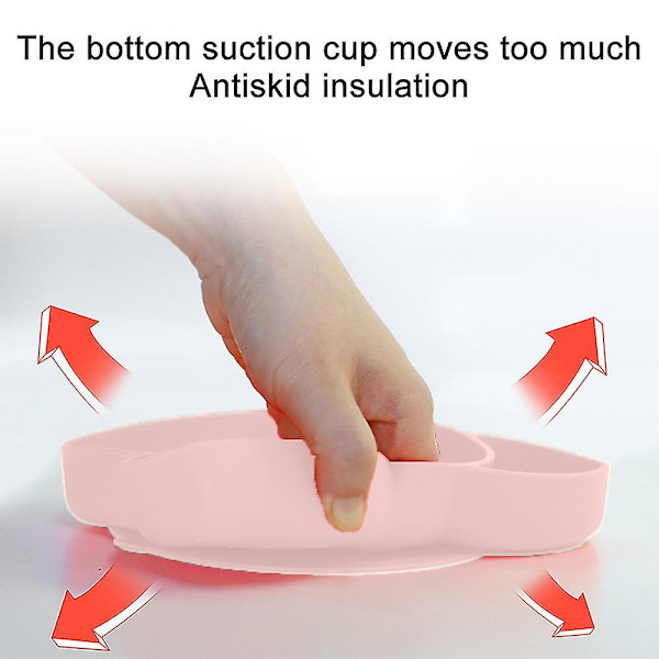 Silikon Babymat - Spill Proof Sticky Non Slip Stay Put Bricka - Perfekt för resor