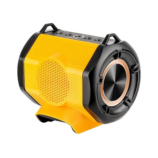 HIFI Bluetooth-högtalare 3D-stereo RGB-atmosfärsbelysning för karaoke med 18-20V litiumbatteri