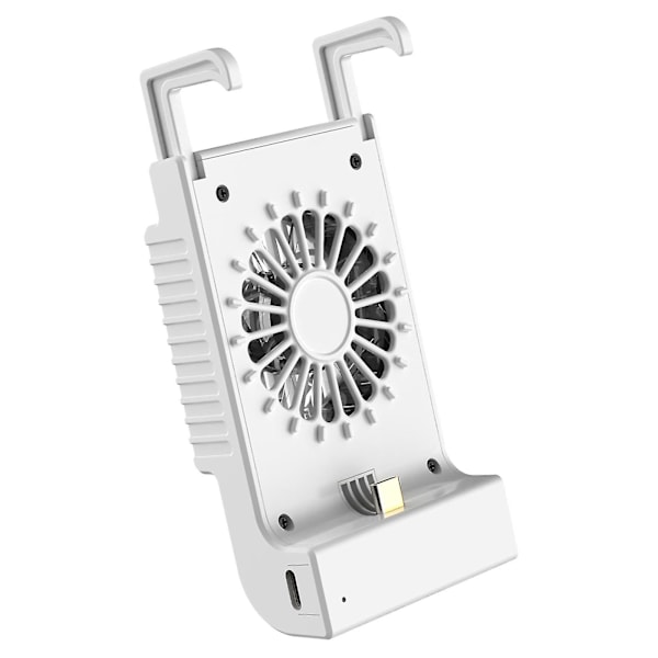 Latauspidiketeline Sisäänrakennetulla Jäähdytystuulettimella Jäähdytysteline Switch/oled/lite:lle (Valkoinen)