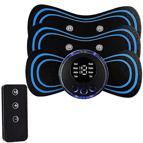2023 Ny Elektrisk Nakke Ems Massager Ryg Fuldkrops Stimulator Smertelindrende Enhed Sundhed (3)