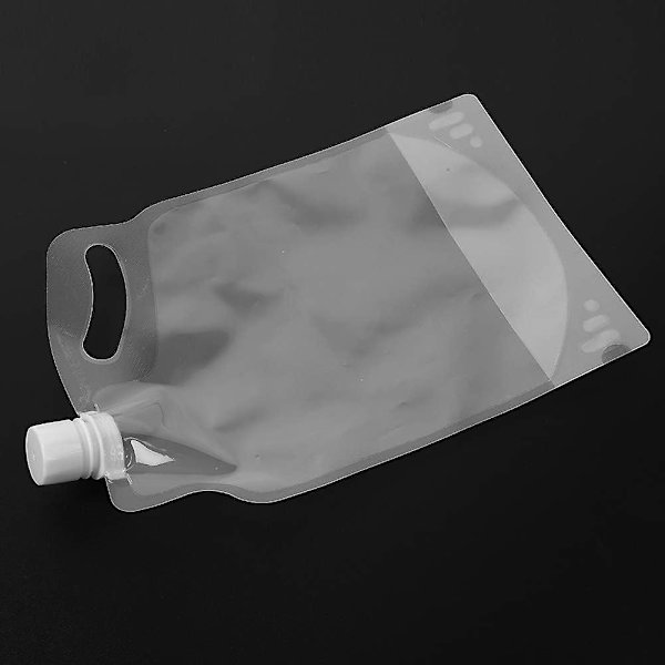 Hopfällbar vattenbehållare bärbar hopfällbar tank, 2L vattenförvaringsväska för vandring camping picknick resor BBQ