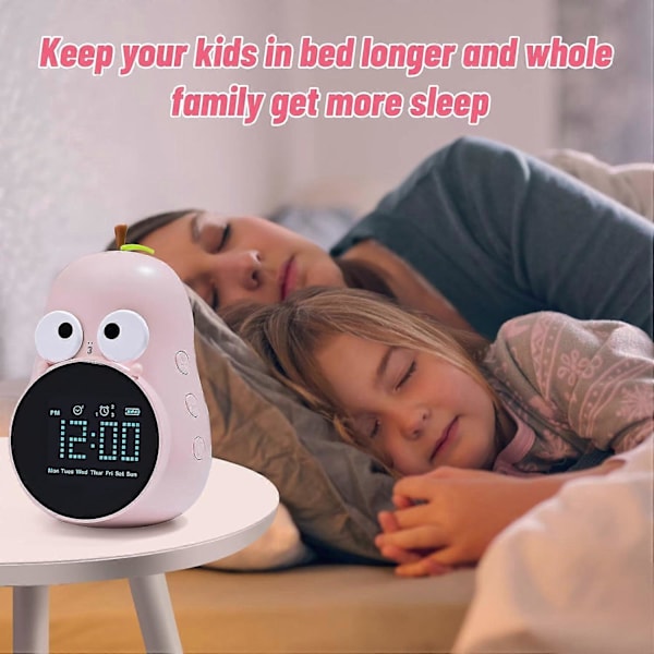 Børnevækkeur, Vækkeur med Snooze-funktion Sengebordsur, Børn Til Rejser, Soveværelse