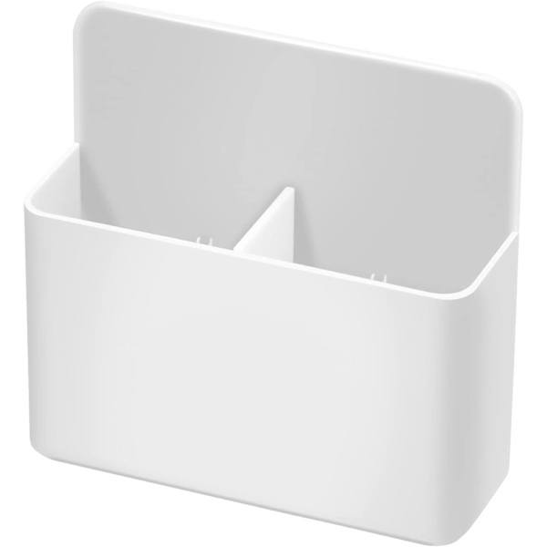 Magnetisk whiteboard förvaringslåda vit